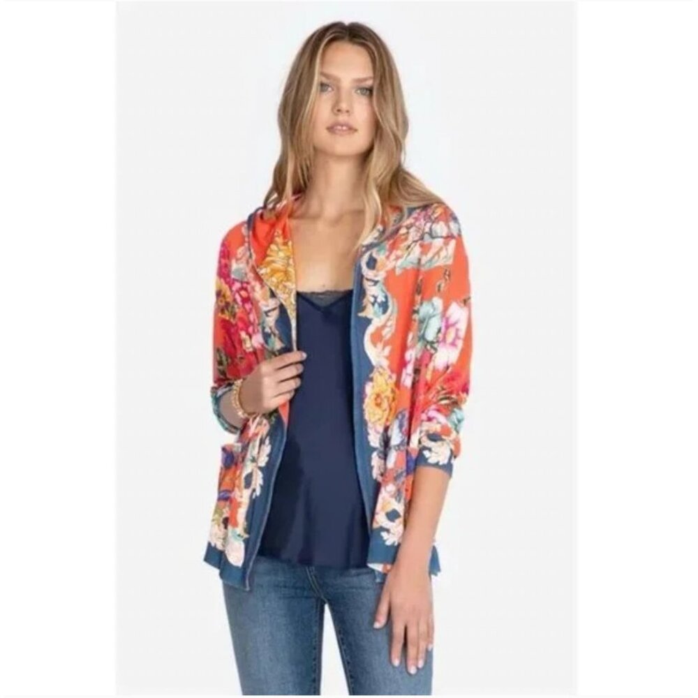 Floral Women's Sweater - Vibrant Multicolor Design
